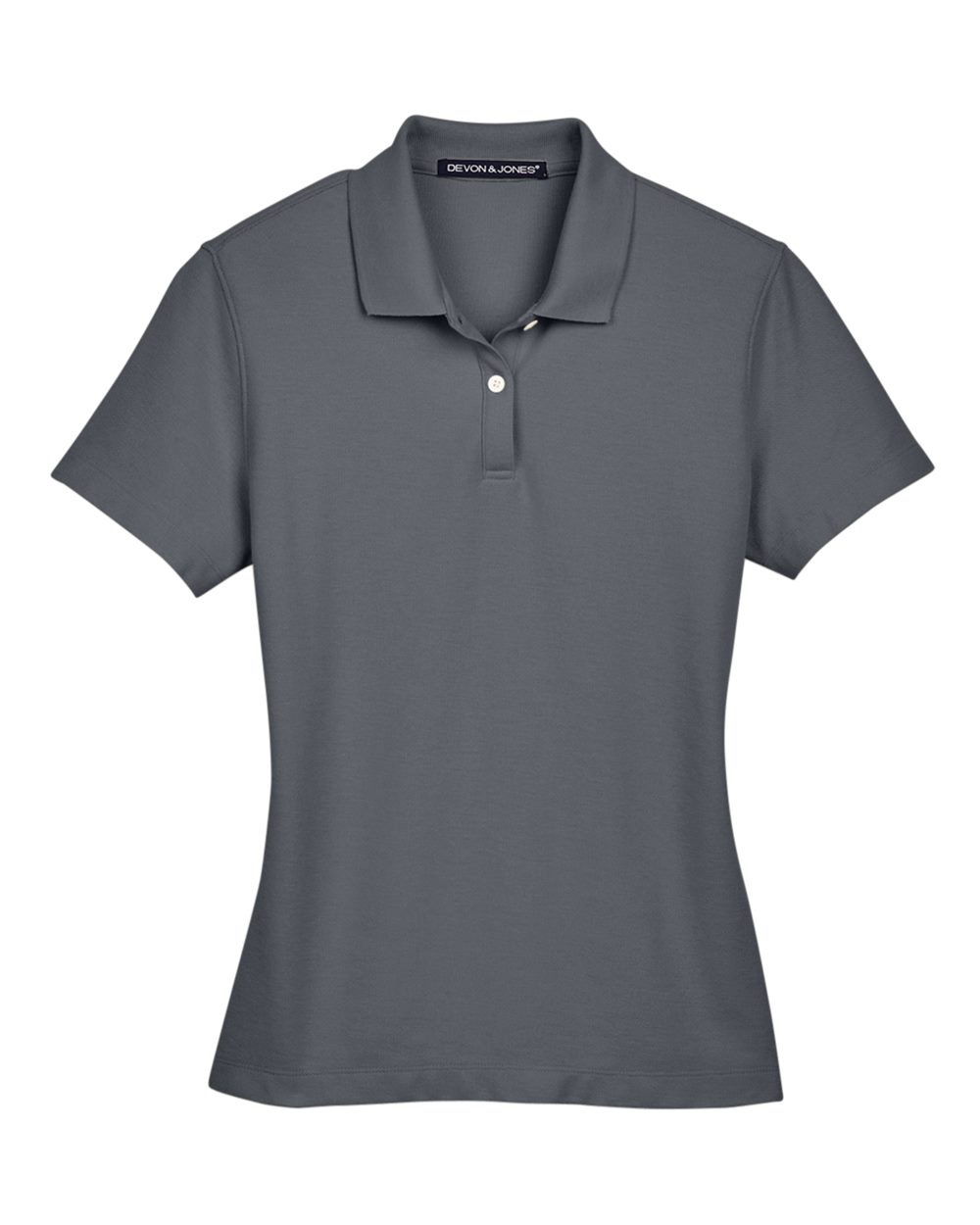 Front View of Graphite Women's DRYTEC20™ Performance Polo - DG150W