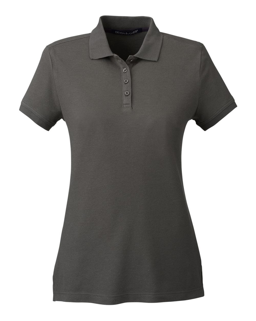 Front View of Graphite Women's New Classics® Performance Polo - DG100W