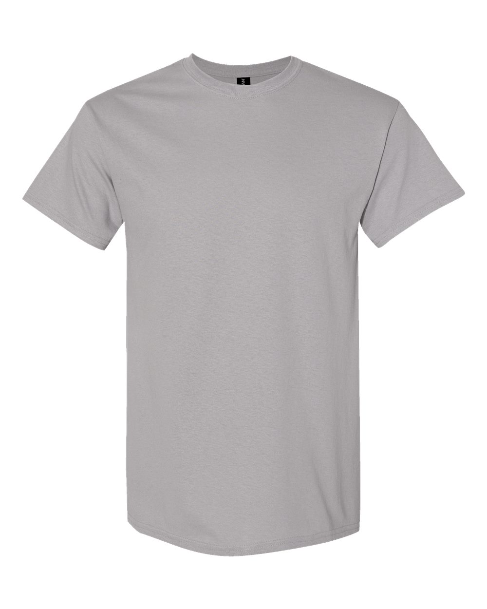 Front View of Gravel Heavy Cotton™ T-Shirt - 5000