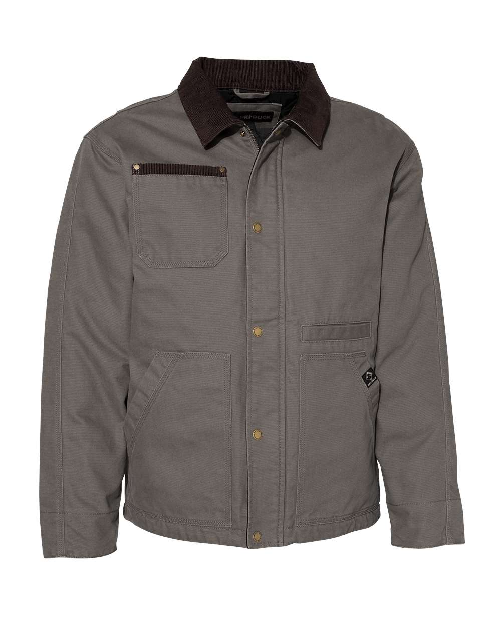 Front View of Gravel Rambler Boulder Cloth Jacket - 5091
