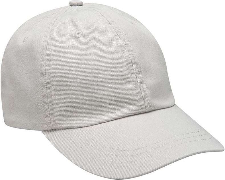 Front View of Grey Optimum II True Color Cap - LP104