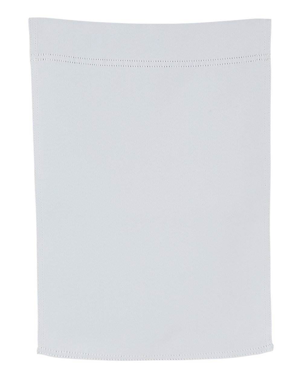 Front View of Grey Sublimation Garden Flag - PSB1712