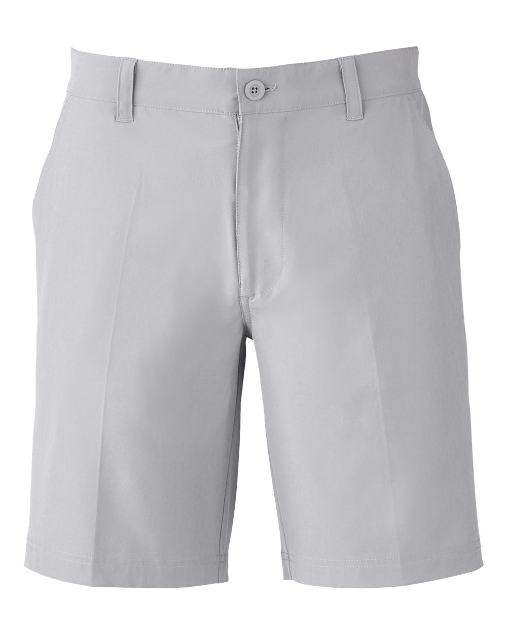 Front View of Grey Sully Shorts - SWS700