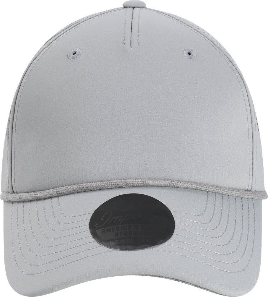 Front View of Grey The Dyno Cap - S1505