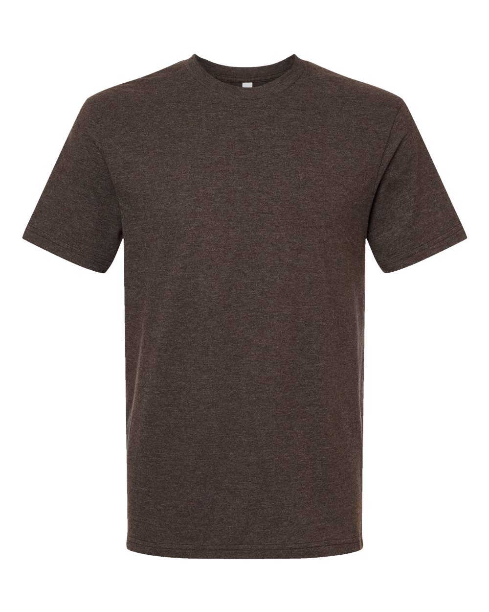 Front View of Heather Brown CVC Tee - 2001CVC