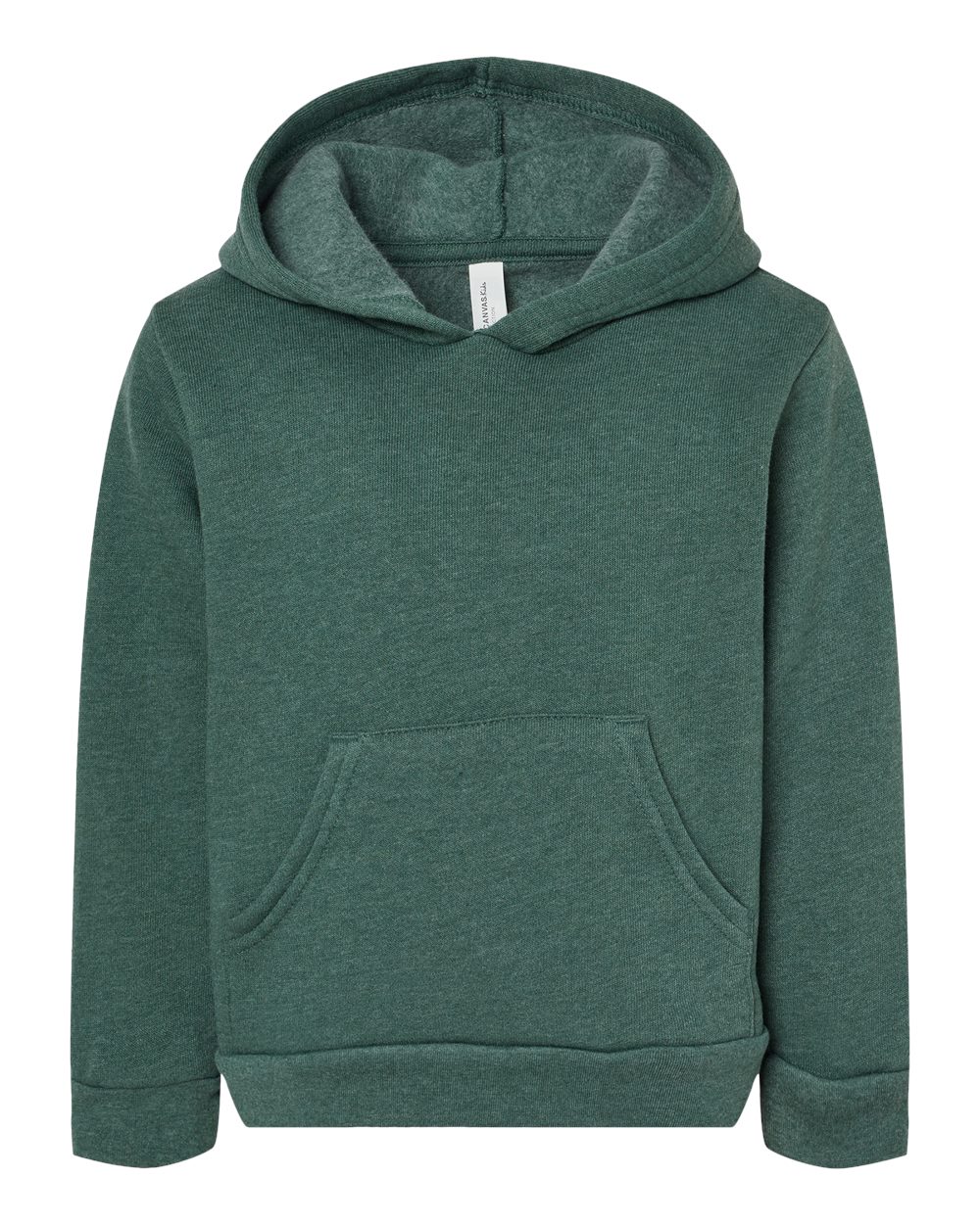 Front View of Heather Forest Toddler Sponge Fleece Pullover Hoodie - 3719T