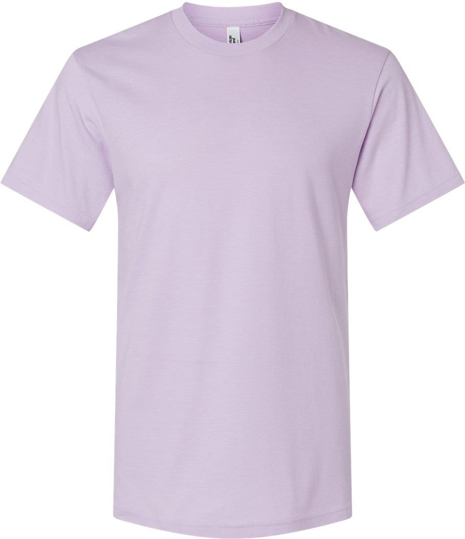 Front View of Heather Lilac CVC Tee - 2001CVC
