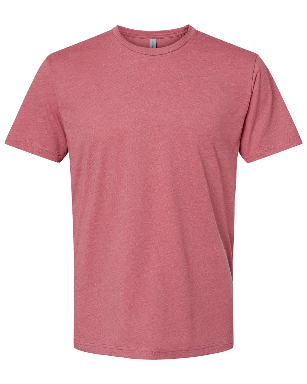 Front View of Heather Mauve CVC T-Shirt - 6210