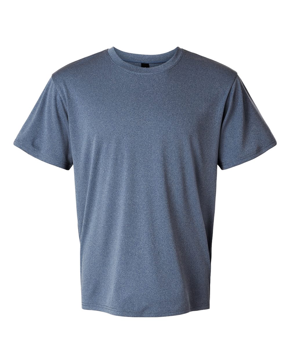 Front View of Heather Navy Pro-Lock Performance T-Shirt - 48000