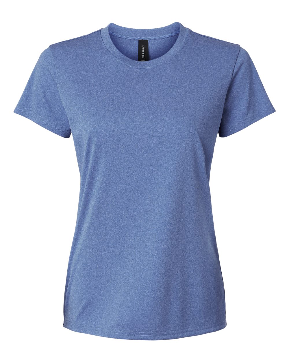 Front View of Heather Royal Pro-Lock Women's Performance T-Shirt - 48000L