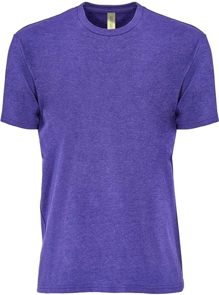Front View of Heather Sapphire Eco Performance T-Shirt - 4210