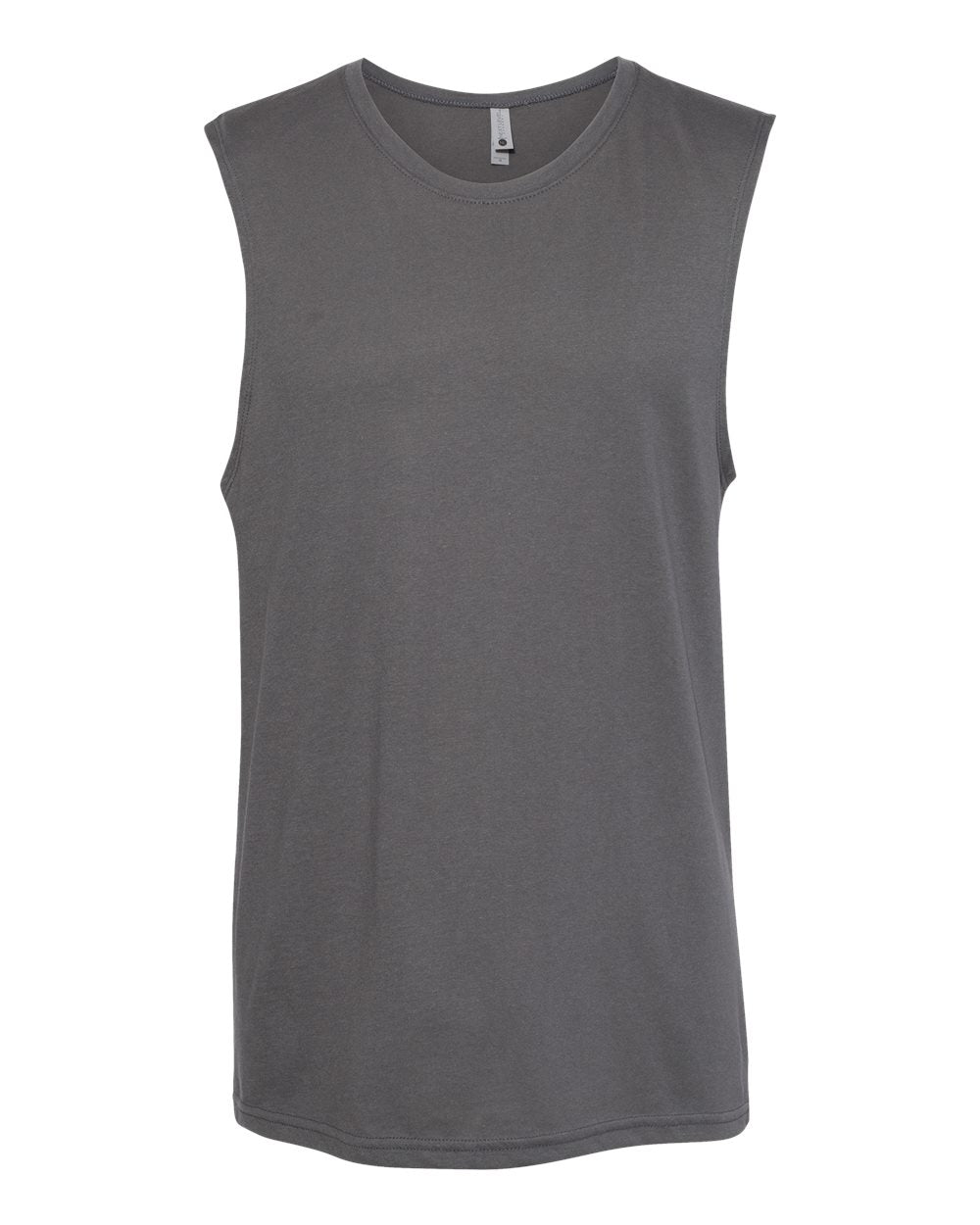 Front View of Heavy Metal Lightweight Cotton/Poly Muscle Tank - 6333