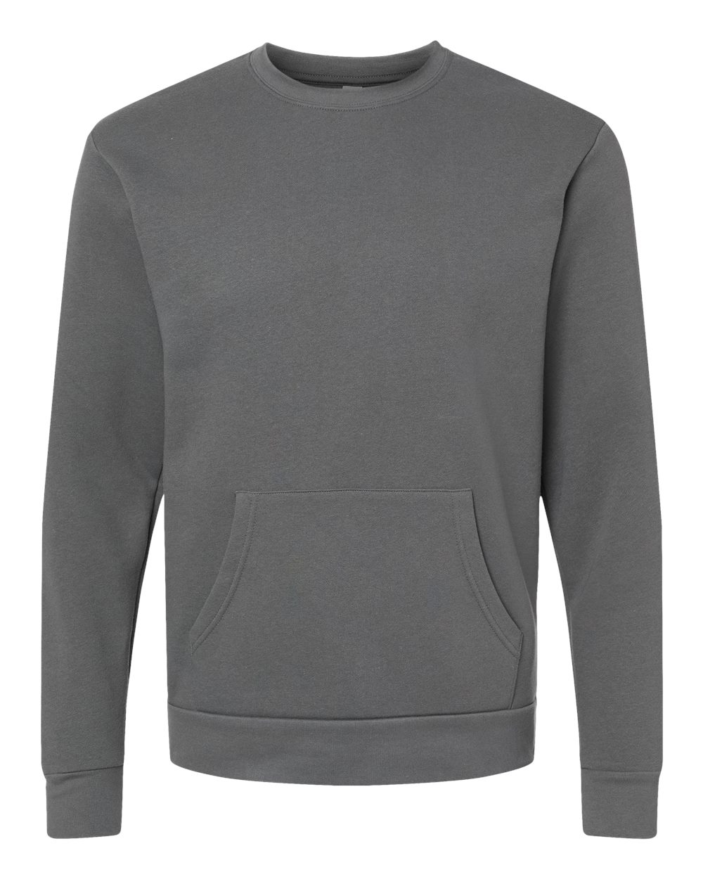 Front View of Heavy Metal Santa Barbara Pocket Crewneck Sweatshirt - 9001