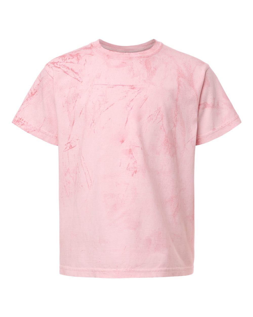 Front View of Hibiscus Colorblast™ Youth Heavyweight T-Shirt - 1745Y