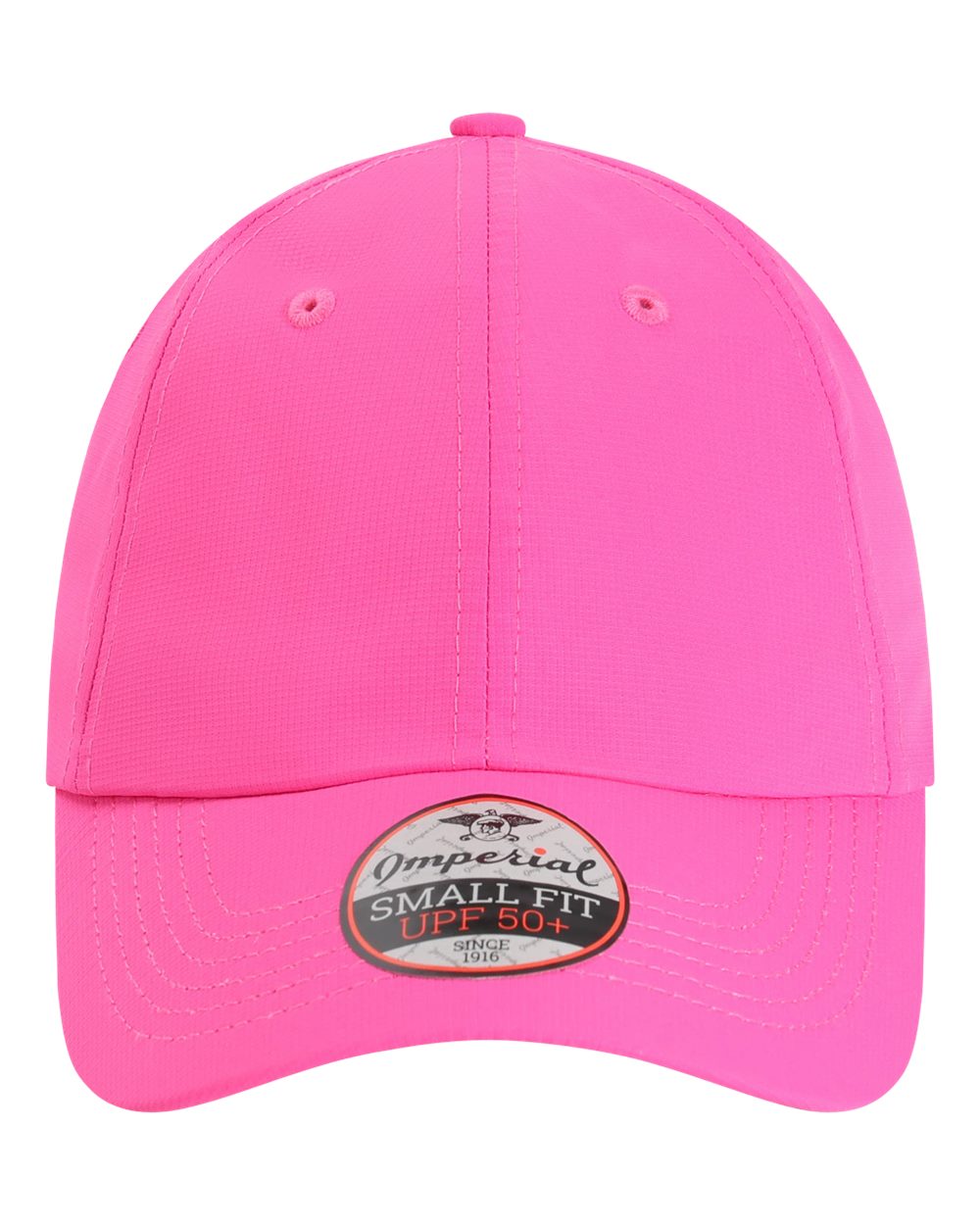 Front View of Hot Pink The Original Small Fit Women's Performance Cap - L210P