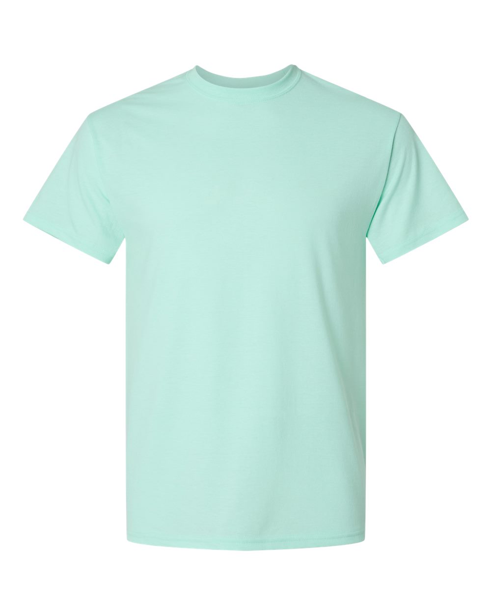 Front View of Ice Fall Heather Perfect-T Triblend T-Shirt - 42TB