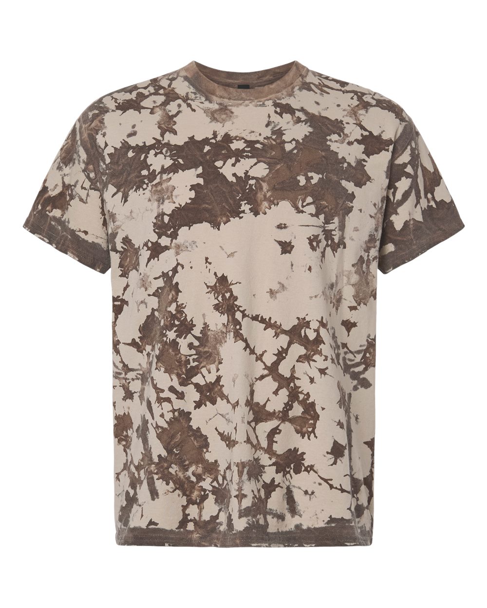 Front View of Iced Beige Iced T-Shirt - 1275