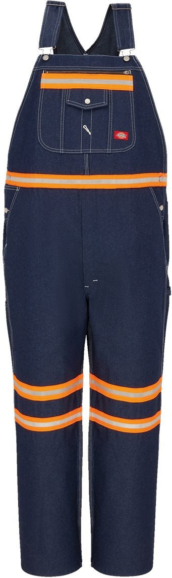 Front View of Indigo Blue - 30I E-Vis Overall - VB51