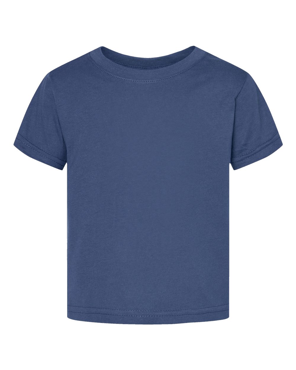 Front View of Indigo Infant Fine Jersey Tee - 3322