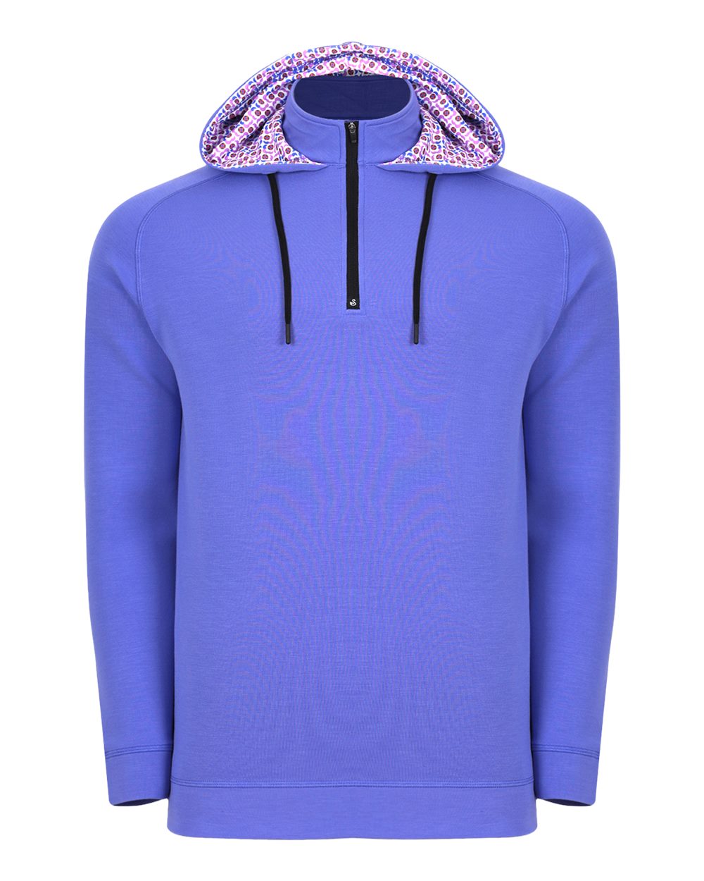 Front View of Iris Men's Atlas Hooded Sweatshirt - SWAT600