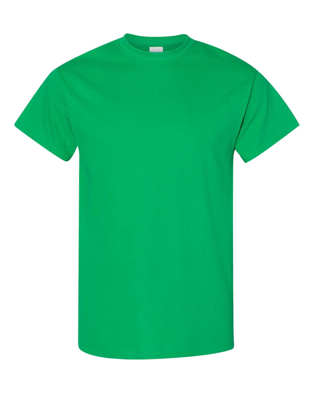 Front View of Irish Green Heavy Cotton™ T-Shirt - 5000