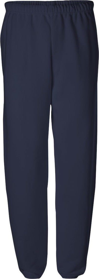 Front View of J. Navy NuBlend® Sweatpants - 973MR