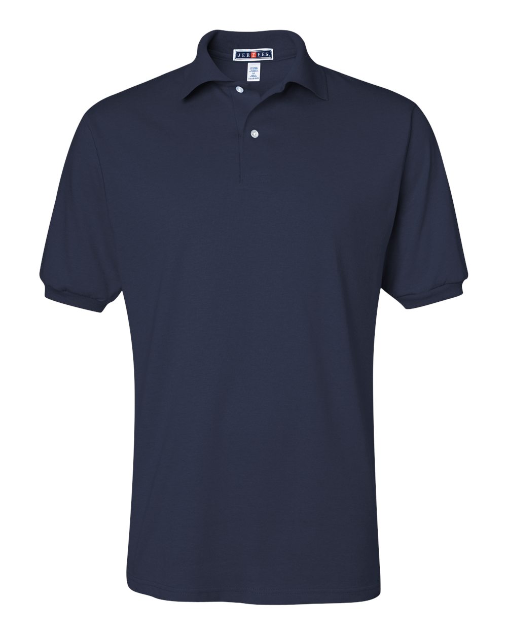 Front View of J. Navy SpotShield® 50/50 Polo - 437MSR