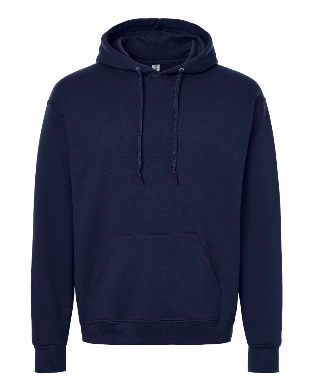 Front View of J. Navy Ultimate CVC Hooded Sweatshirt - IC49MR