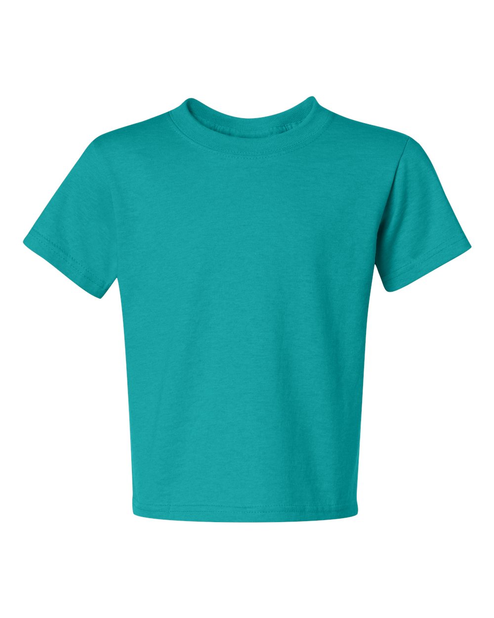 Front View of Jade Dri-Power® Youth 50/50 T-Shirt - 29BR