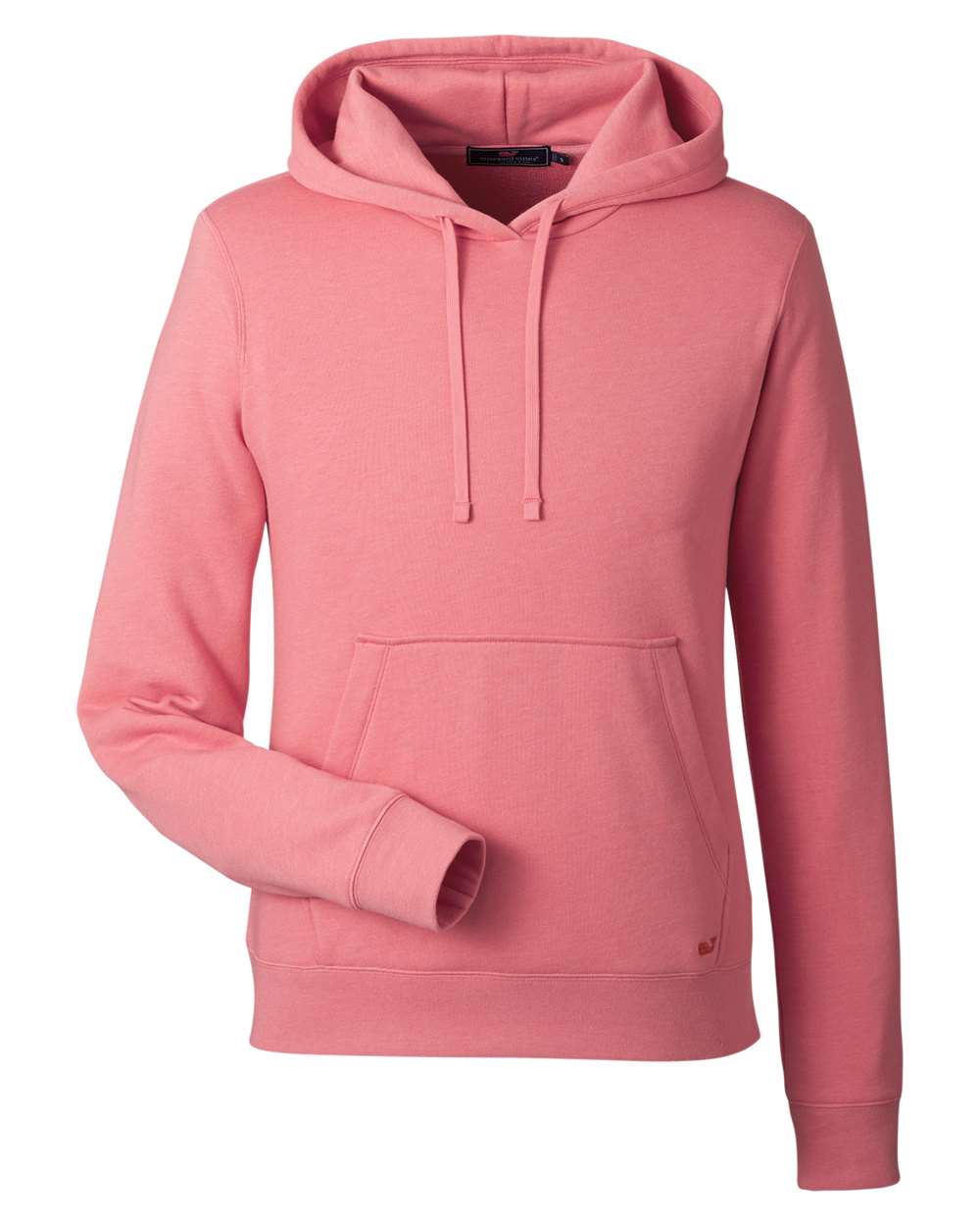 Front View of Jetty Red Hooded Sweatshirt - K002710
