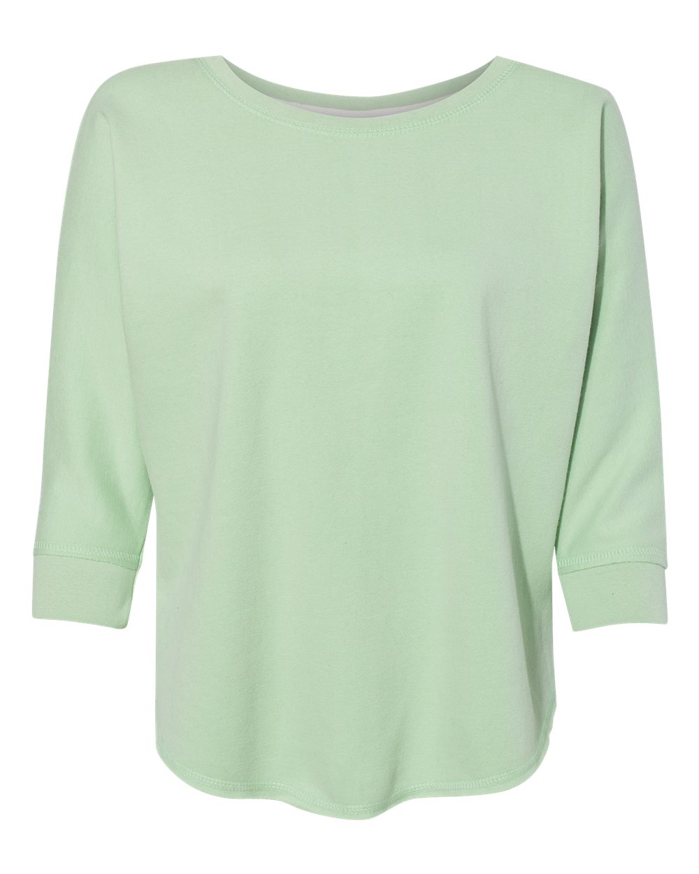 Front View of Julep Women's Lounge Fleece Dolman Crewneck Sweatshirt - 8685