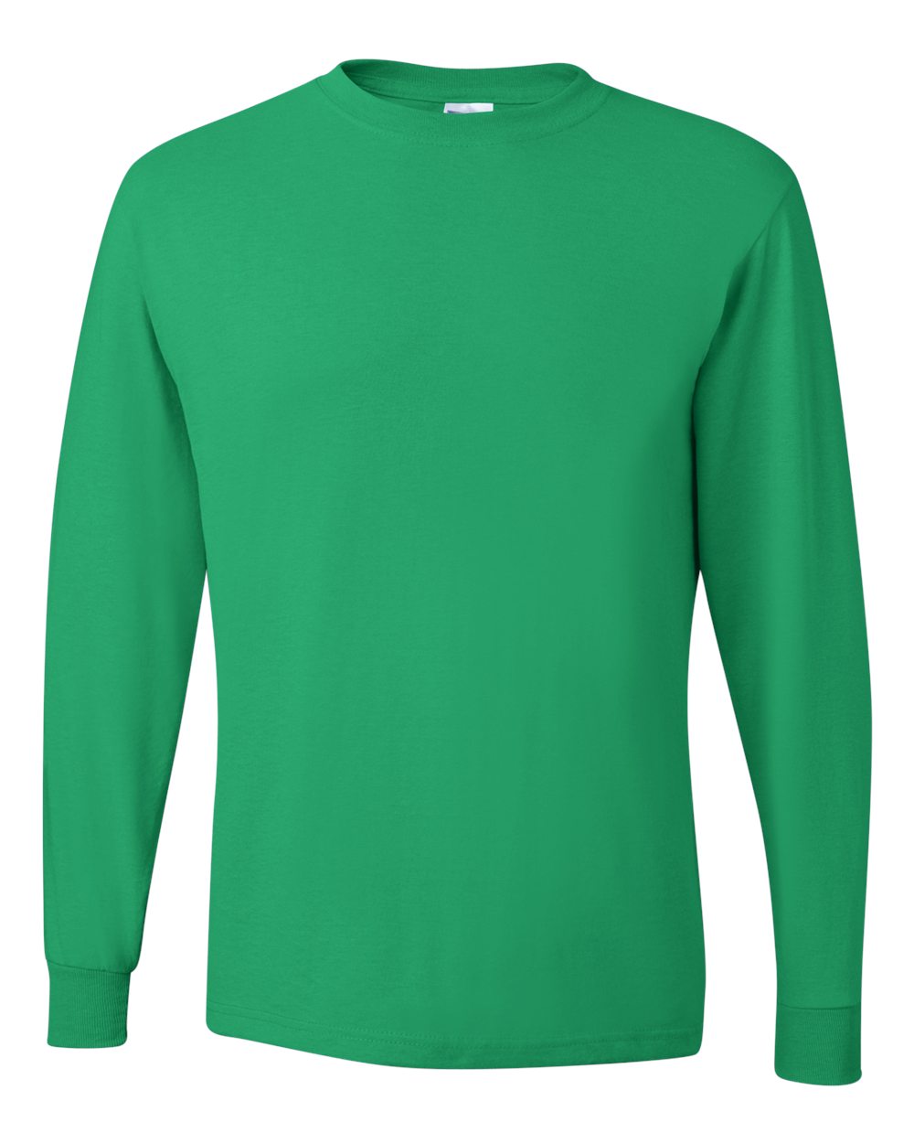 Front View of Kelly Dri-Power® Long Sleeve 50/50 T-Shirt - 29LSR