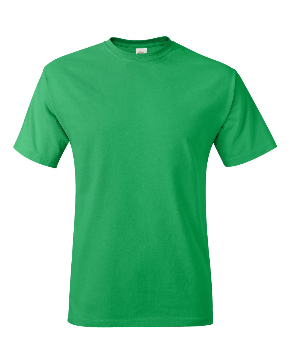 Front View of Kelly Green Authentic T-Shirt - 5250
