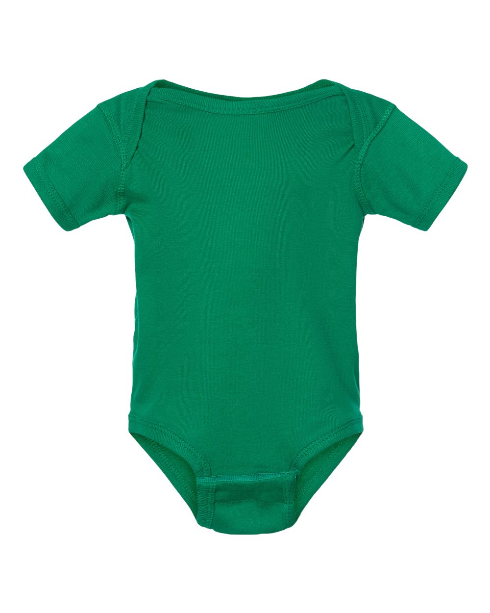 Front View of Kelly Infant Baby Rib Bodysuit - 4400