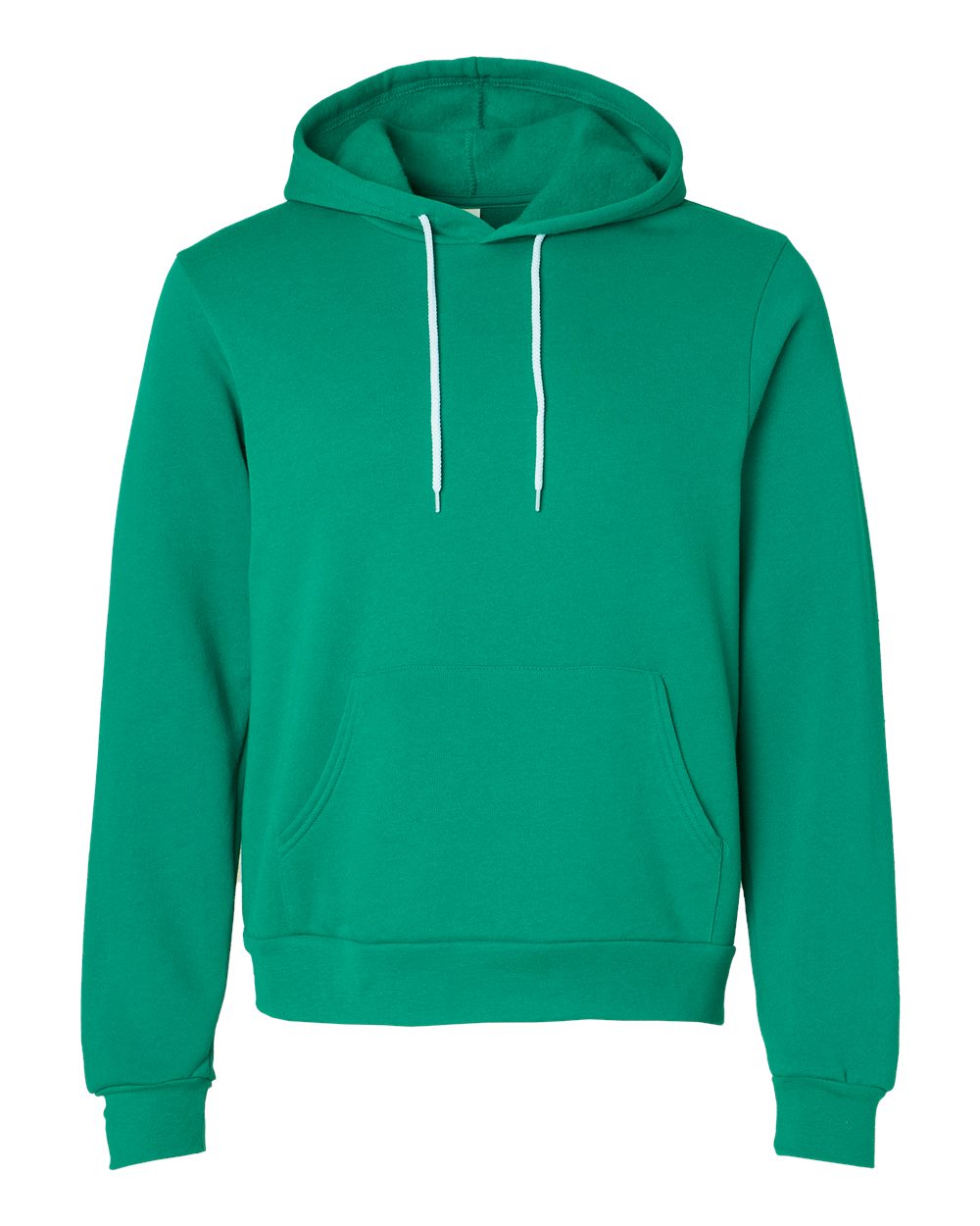 Front View of Kelly Sponge Fleece Hoodie - 3719