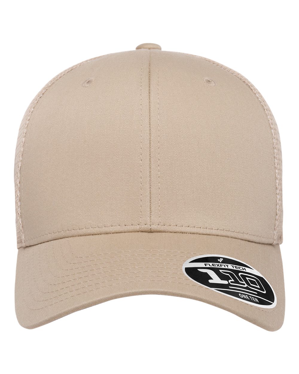 Front View of Khaki 110® Mesh-Back Cap - 110M