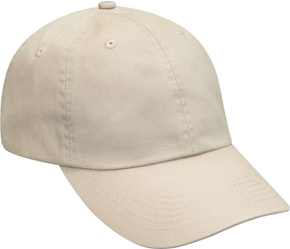 Front View of Khaki Contender Cap - CN101