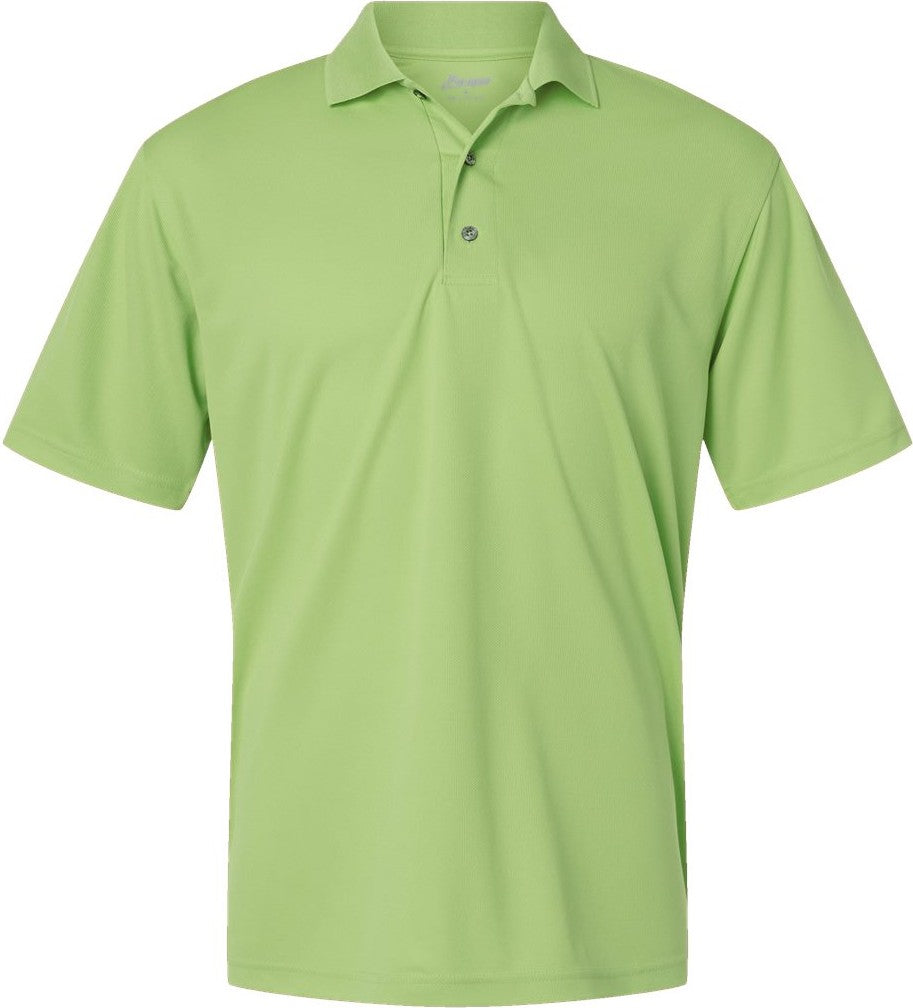 Front View of Kiwi Saratoga Performance Mini Mesh Polo - 100