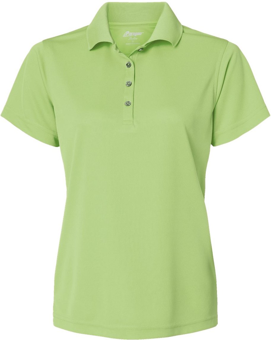Front View of Kiwi Women's Saratoga Performance Mini Mesh Polo - 104