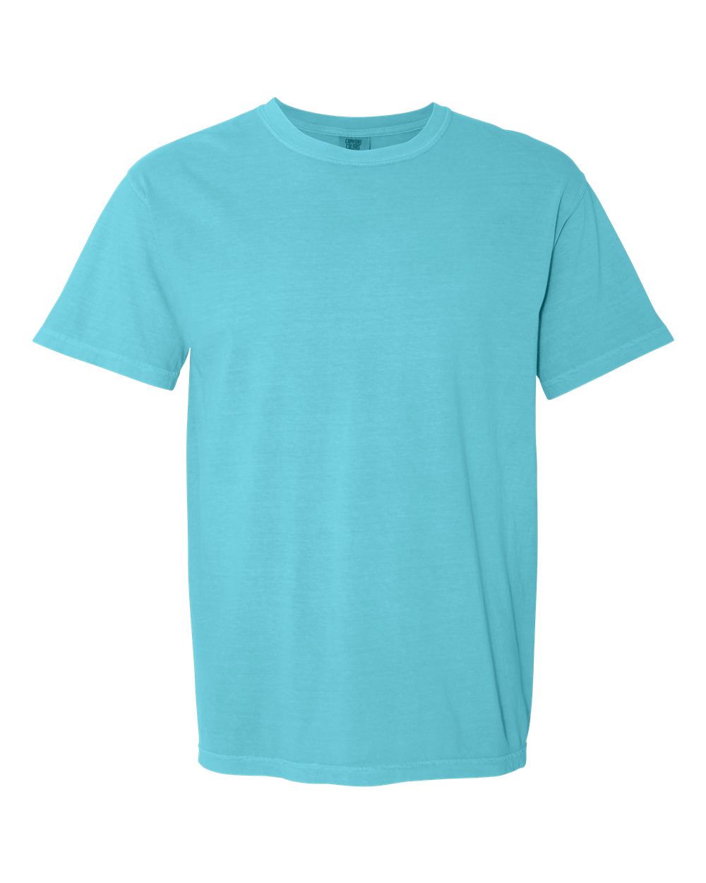 Front View of Lagoon Garment-Dyed Heavyweight T-Shirt - 1717