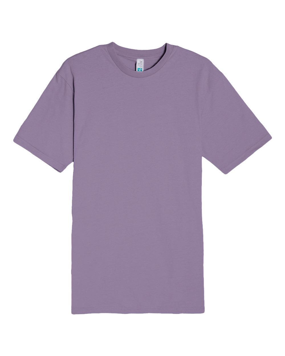 Front View of Lavender Heavyweight T-Shirt - LS15001