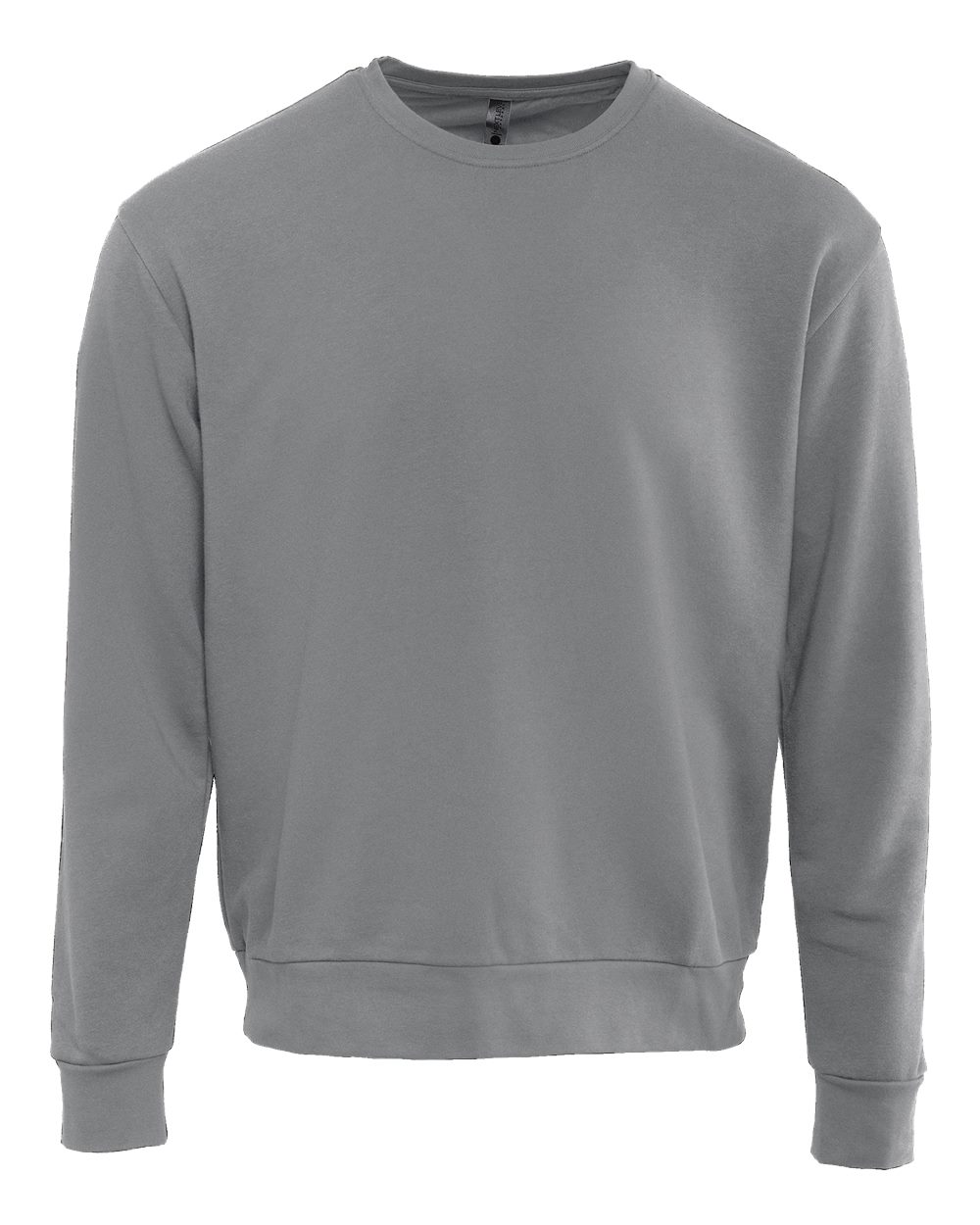 Front View of Lead Grey Santa Barbara Sweatshirt - 9003