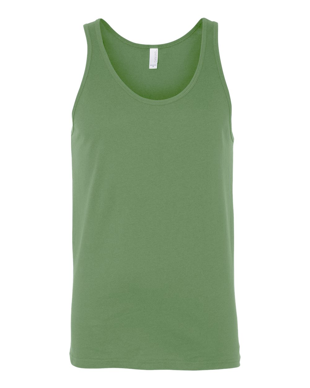 Front View of Leaf Jersey Tank - 3480
