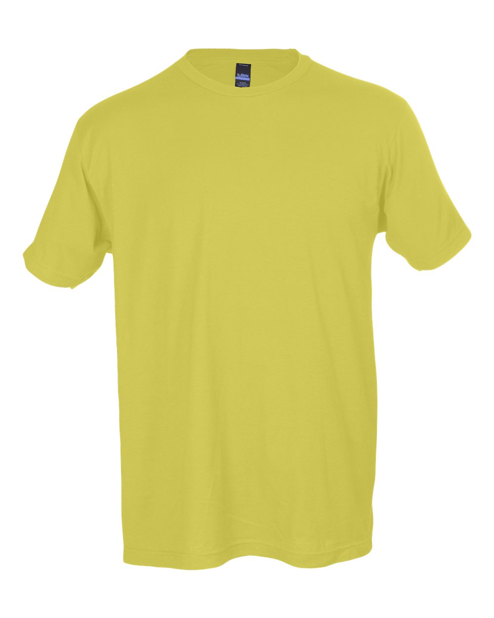 Front View of Lemon Fine Jersey T-Shirt - 202