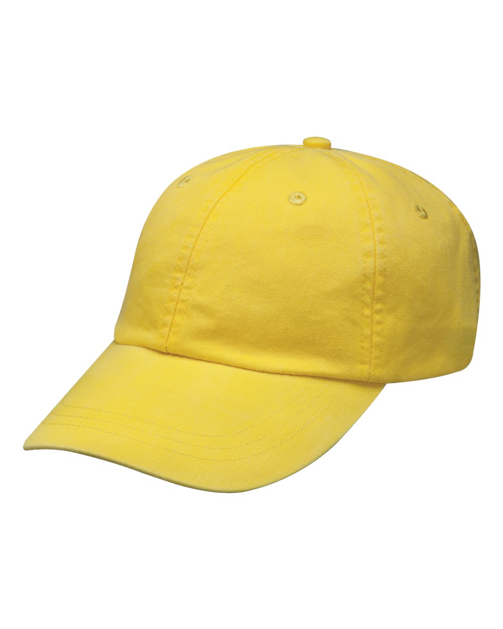 Front View of Lemon Youth Pigment-Dyed Cap - KO101