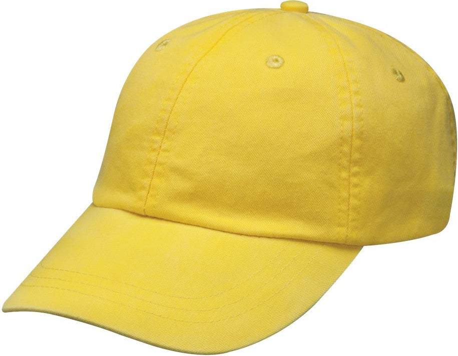 Front View of Lemon Youth Pigment-Dyed Cap - KO101