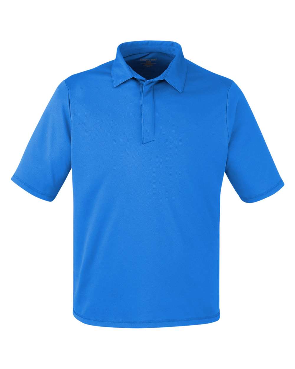 Front View of Light Nautical Blue Men's Revive Coolcore® Polo - NE110