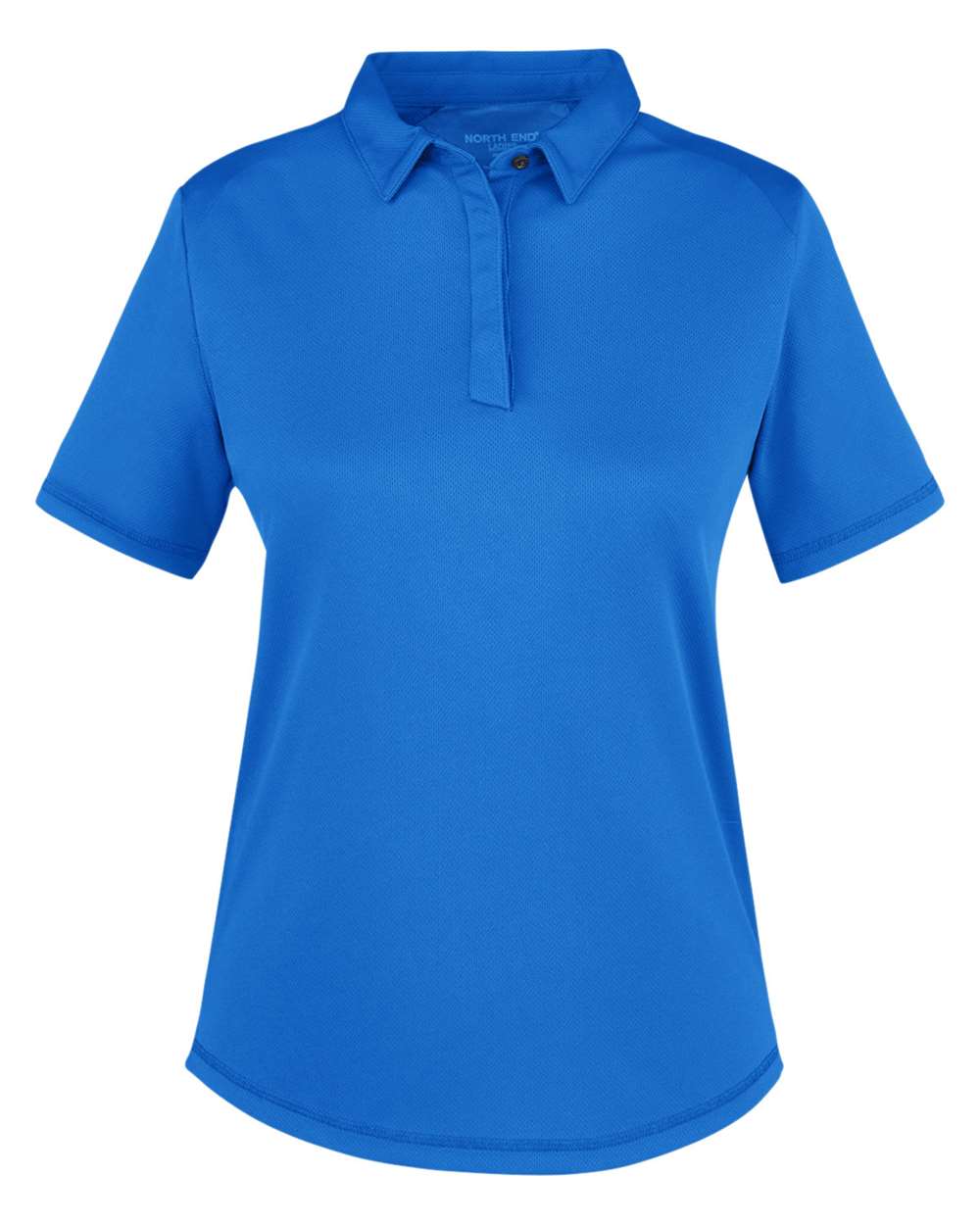 Front View of Light Nautical Blue Women's Revive Coolcore® Polo - NE110W