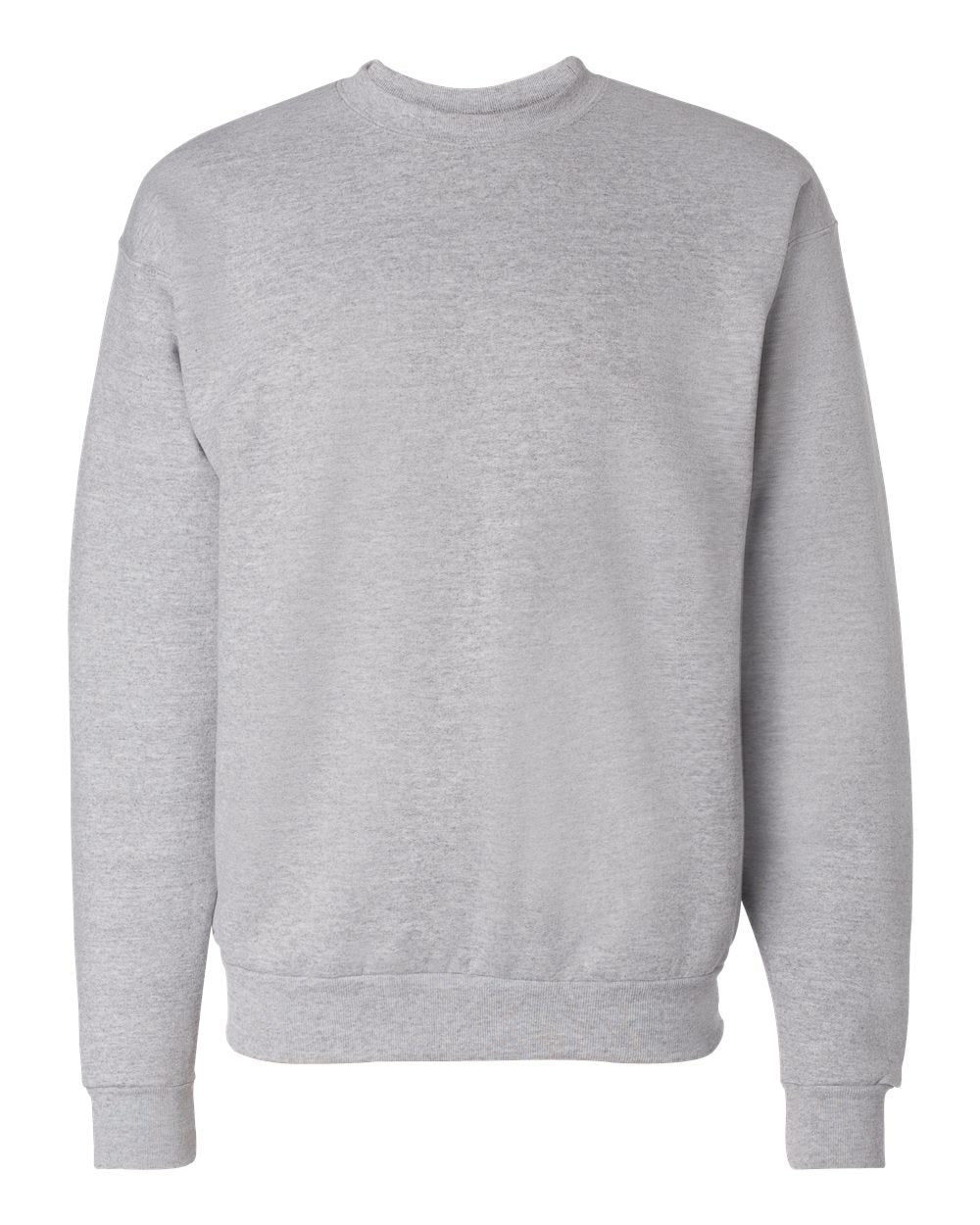 Front View of Light Steel Ecosmart® Crewneck Sweatshirt - P160