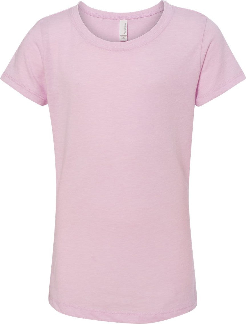 Lilac Girls’ CVC Princess T-Shirt - 3712